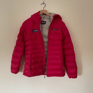 Patagonia down jacket pink medium